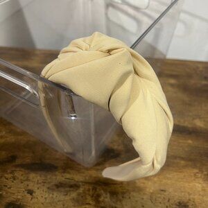 Top Knot Cream colored Headband